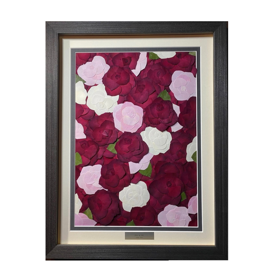 押し花作品 6