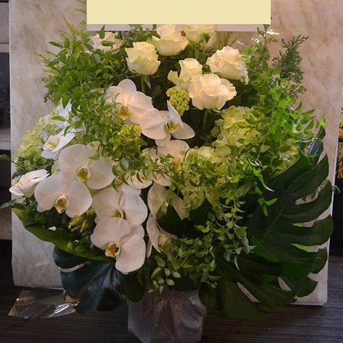 人気の就任祝い花 周年祝い花 東京都渋谷区の花屋 ダナエフラワーズ インテリア 祝い花カタログ Danae Flowers Interior